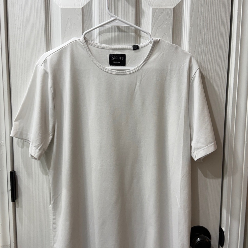 Cuts Clothing Classic White Short Sleeve Tee